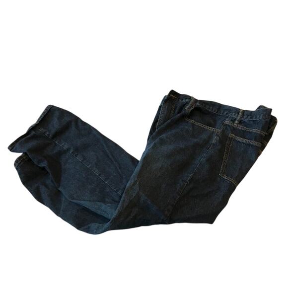 Gap Straight Leg Blue Jeans Mens 40x32 - Picture 2 of 4